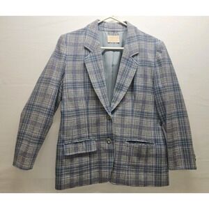 Vintage Pendleton Skirt Suit Womens 12 Jacket Skirt Virgin Wool Academia Geek